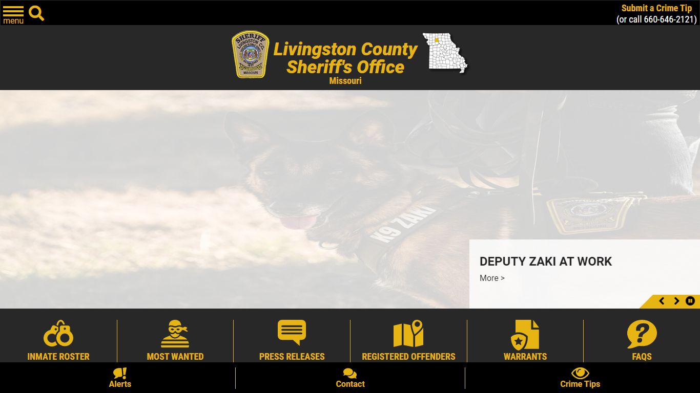 Livingston County Missouri Sheriff