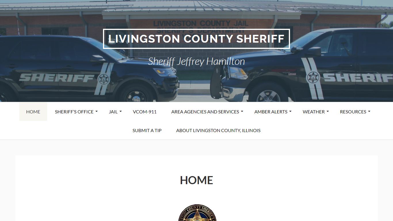 Livingston County Sheriff – Sheriff Jeffrey Hamilton